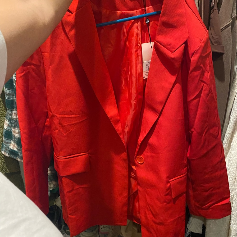 Red blazer - Picture 3 of 3